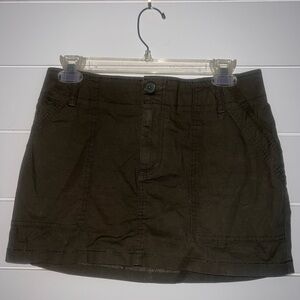 Cargo mini skirt